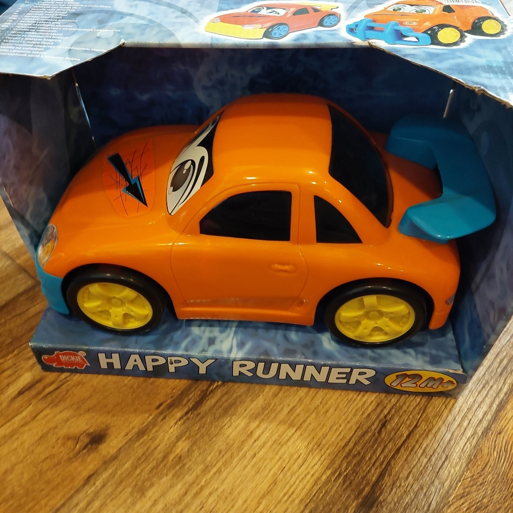 Toy Car Toddler Toy BNIB Orange Car Dickie Toys